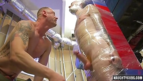 Tattoo Homosexual Submission And Goo Flow